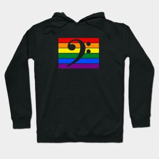 Bassist Rainbow Flag Hoodie